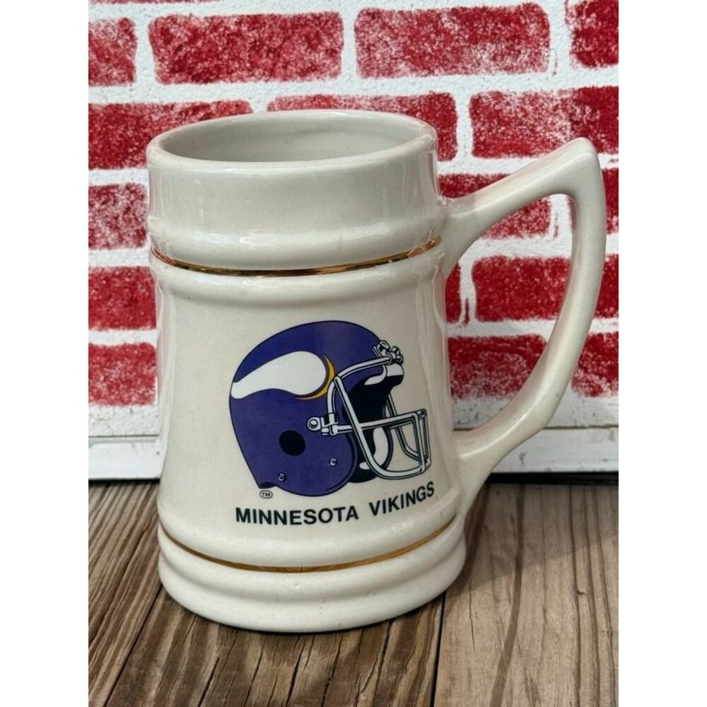 NFL Minnesota Vikings Ceramic Beer Mug